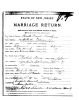 Marriage Return Camille Edmond Vervaet x Nathalie Claus
