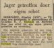 Jachtongeval Emile Joseph Vervaet